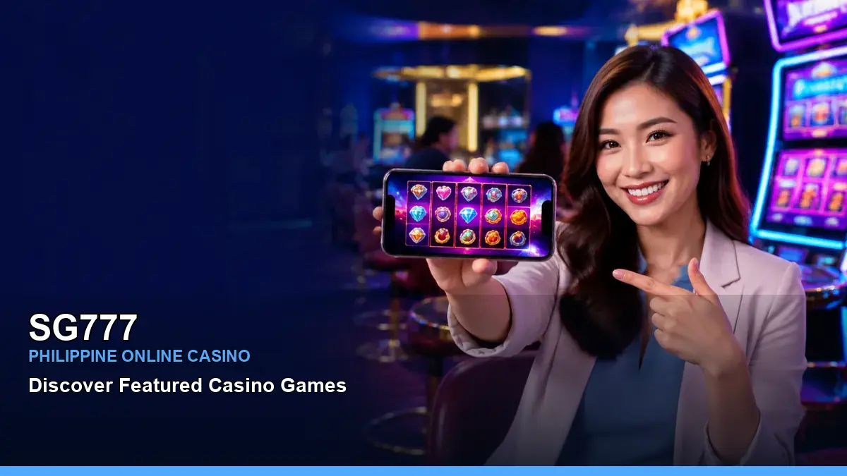 SG777 high-energy play mobile casino games in a dynamic layout for Philippine players