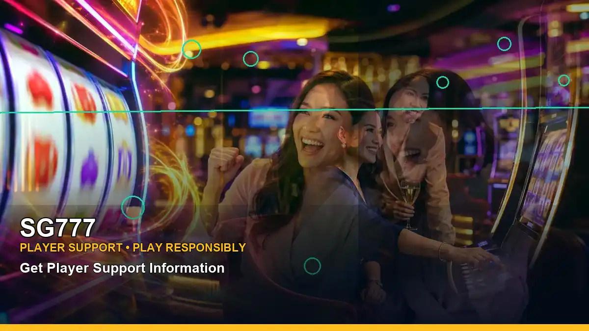SG777 play phone mobile casino games featuring an adult Filipina casino host with a right-diagonal composition